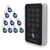 Nowy, wysoki poziom zabezpieczeń Wejście zbliżeniowe RFID System kontroli dostępu do zamka drzwi 500 użytkowników z 10 kluczami