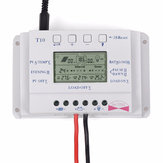 T10 PWM LCD 10A 12V/24V Regulator Ładowania Baterii Paneelu Słonecznego - Trzy Interwały Czasowe