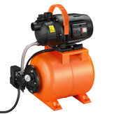 TOPSHAK TS-WP3 Pompe à eau domestique 800 W Pompe à pression 3600 L/h Pression d'eau Booster Unité de pompe Ménage Booster Connecteur de pompe avec manomètre