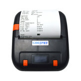 Impresora térmica de etiquetas GOOJPRT MTP-4A Bluetooth Mini impresora de etiquetas adhesivas adhesivas portátiles inalámbricas de papel