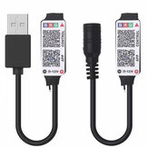 Smart RGB USB/DC Bluetooth-LED-Controller für 2835 5050 Multicolor-Strip-Licht DC5V/DC12V