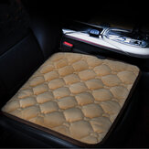 Almofada aquecida de pelúcia para assento de carro de 43*43cm, aquecedor de assento de inverno, capa elétrica de aquecimento doméstico