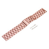 Bracelet de remplacement en acier inoxydable pour montre Samsung Galaxy Watch 46mm / Galaxy Watch 42mm