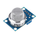 MQ-5 Folyékony gáz/Metán/Szén gáz/Folyékony gáz/LPG gáz érzékelő modul - Elektronikus érzékelő modul