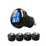 Alarma inalámbrica TPMS sistema del monitor de presión de los neumáticos fuera de unidad de sensor de tipo de