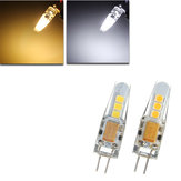 Мини светодиодная лампа Mini G4 LED Corn Bulb 2W 6 SMD 2835 из кремния Crystal Lamp Light DC12V