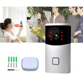 Smart Wireless Doorbell Visiable Camera Night Vision PIR Home Intercom + Receiver