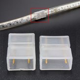 8MM/10MM 2 Pin Connector Solderless For 5050/3014/2835/5730 LED Xmas Strip Light 