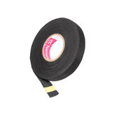 15mm x 15m Yapışkanlı Kumaş Kumaş Bant Siyah Telli Kablo Kablo Bandı Araçları