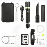 Buitensporten SOS Emergency Survival Tools Kit Tactical Hunting Tool met zelfhulpbox