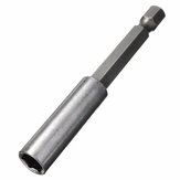 75mm 1/4 Inch Hex Quick Release Magnetic Screwdriver Extension Bit Holder