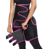 Neopreen Dij Shaper Hoge Taille Body Shaper Slimmer Wrap Thermo Trainer Sport Taille Beschermende Accessoires
