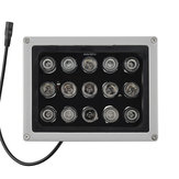 12V 15Pcs IR Светодиоды Array Illuminator Инфракрасный Лампа IP65 850nm Водонепроницаемы Ночное видение для CCTV камера