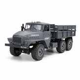 MZ YY2004 2.4G 6WD 1/12 militaire vrachtwagen Offroad RC auto Crawler 6X6 speelgoed