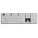 Clés blanches vierges blanches de Keycaps de profil d'OEM de 108 clés majuscules pour le clavier mécanique 