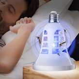 Лампа от комаров и насекомых LED Mosquito Killer E27 8W для квартиры на любой диапазон напряжения AC110V/220V