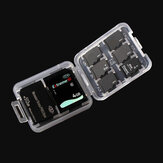 Boîte de rangement pour carte mémoire Organisateur de cas pour carte 1xSD 6xMicro SD Card 1xMemory Stick