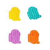 Neues multi-farbiges Popits Fidget Push Bubble Sensory lustiges Stressabbau-Puzzle Fidget-Spielzeug für Erwachsene Kinder Kreative Geschenke