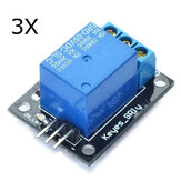 3個5Vリレー5-12V TTL信号1チャネルモジュール高レベルエクスパンションボード