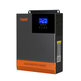 Inversor fotovoltaico de onda sinusoidal pura de alta frecuencia PowMr 5000W con batería de litio de 48 V a AC220/230V 80A MPPT Voltaje amplio POW-HPM-5.6KW