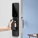 XIAOMI MIJIA Home Smart Mi Door Touch Electronic Lock Live Fingerprint Unlock Door Lock Push-Pull Type Black