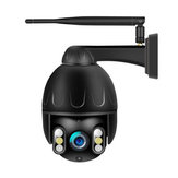 QJ-200-P3 Akıllı HD 1080P PTZ 360 ° Su Geçirmez IP Kamera H.265 Kızılötesi Gece Sürüm M-otion Detection Ev AI WIFI Kamera Bebek Monitörleri 