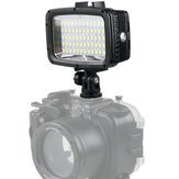 40m Duiken 60 LED Waterdichte Camera Video Nachtlampje Camcorderlamp 1800LM 