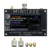 Upgrade Mini1300 4,3 Zoll TFT LCD 0,1-1300MHz HF VHF UHF ANT SWR Antenne Analysator innen Batterie Meter 5V/1,5A