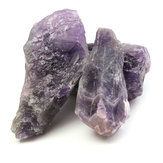 100g Natural Purple Amethyst Point Quartz Crystals Rough Rock Specimen DIY Stone Fish Tank Decorations