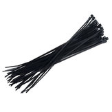50 pièces de liens de câble en nylon noir et blanc RJXHOBBY RJX29 3x150 mm