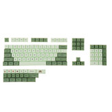 مجموعة مفاتيح Matcha PBT مجموعة أغطية المفاتيح XDA Profile DYE-SUB الإنجليزية / اليابانية المخصصة لوحات المفاتيح الميكانيكية