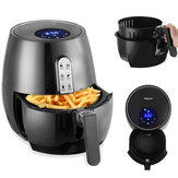 220V 1400W Electric Air Fryer Cooker with Rapid Air Circulation System Touch Screen