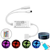 DC5-25V 144W 5Pin Smart APP WiFi RGBW LED Strip Light Controller Work With Alexa Google Assistant