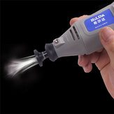 HILDA Soplador de polvo con rosca del sistema británico/rosca métrica Accesorio para herramienta rotativa