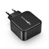 BlitzWolf® BW-S10 30 Вт USB Type-C PD + QC3.0 Адаптер для быстрой зарядки ЕС для iPhone 8 8 Plus X