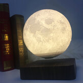 Mágneses Levitációs LED Érintő 3D Nyomtató Fény Hálószobai Hold Lámpa Születésnapi Ajándékok Dekoráció Otthoni Éjjeli Fény