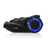 Maxto M3 1000M Dash Camera Helmet bluetooth Intercom 1080P HD Lens Motorcycle WIFI Recorer 6 Riders Group Walkie-Talkie