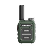ABBREE AR-63 Walkie Talkie UHF sem fio, cópia de frequência, receptor poderoso, scanner de frequência de longo alcance, rádio bidirecional