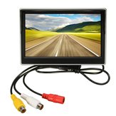 5-Zoll-LCD-Monitor-Spiegel und kabellose IR-Rückfahrkamera-Kit