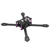Realacc Angle220 220mm Carbon Fiber X Stretch X Adjustable FPV Racing Frame Kit 4mm Arm for RC Drone 
