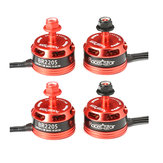 4x Racerstar Racing Edition 2205 BR2205 2600KV 2-4S Moteur Brushless CW/CCW pour 250 260 280 RC Drone FPV Racing