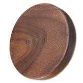 Wood Bamboo Qi Wireless Charger Mini Charge Pad For Smartphone 