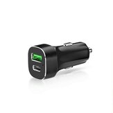 BlitzWolf BW-C7 33W Quick Charge USB Type C Car Charger With 1m Cable