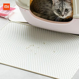 Силиконовая подушка для домашних животных Кот Коврик для мусора от Xiaomi Youpin Trapper Mats с нижним слоем Водонепроницаемы Легкая чис