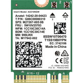 COMFAST WiFi6E M.2 PCIE Kablosuz Adaptör 5374Mbps Üçlü Band 2.4G/5.8G/6G bluetooth 5.2 Laptop için Dahili Ağ Kartı AX210vPro-M