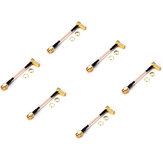 6PCS FPV 5cm Extension Cable SMA Male to SMA Female Right Angle Cable