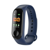 Bakeey M3C Plus Heart Rate Blood Pressure Sleep Monitor Sport Mode Social Media Smart Watch Bracelet