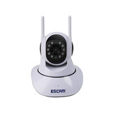 ESCAM G02 Dupla Antennás 720P Pan/Tilt WiFi IP IR Kamera ONVIF Támogatással Akár 128GB Videó Monitorozáshoz
