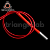 Trianglelab® / Dforce® 6*20MM 12V/24V 40W Isıtıcı Kartuş, 100CM Kablo ile 3D Yazıcı için PT100 HOTEND Volcano MK8 MK9
