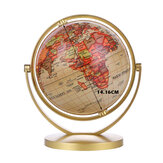 Verdensglobus, der kan dreje 360° Rotating World Globe Earth Map Geography Education Toy Home Decoration Office Ornament Børnegave